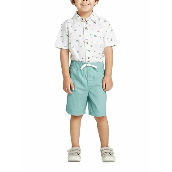 Carter's Toddler Boys' 2pc Dinosaur Top and Shorts Set NWT - Picture 1 of 3